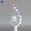 New Design Clear Glass Crystal Christmas Ornaments for Christmas Gifts